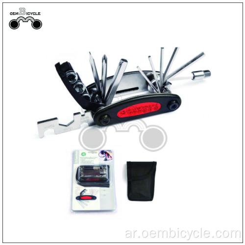 16 في 1 BICYCLE TOOLS مع الحقيبة